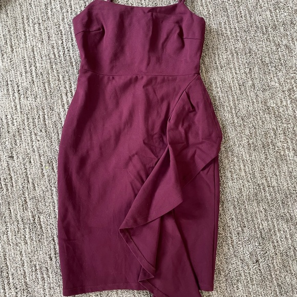 Lulus Ruffled Bodycon Dress - Picture 5 of 6
